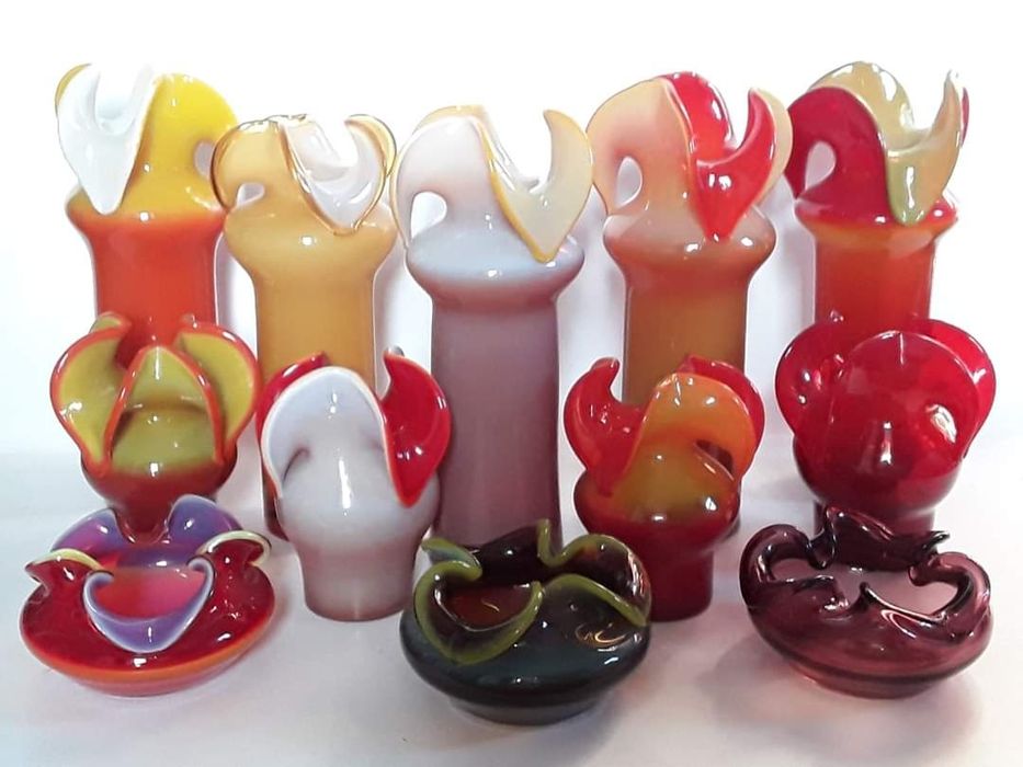 SKUP Szkło kolorowe z okresu PRL