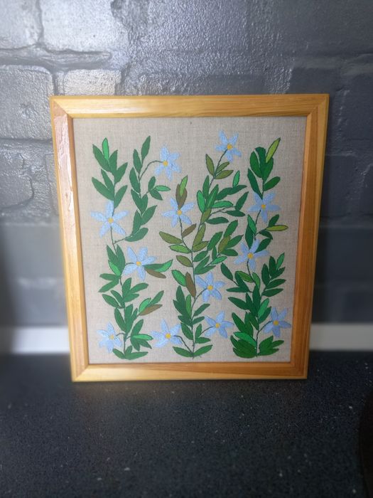 Картина вышита крючком  р 500 × 400