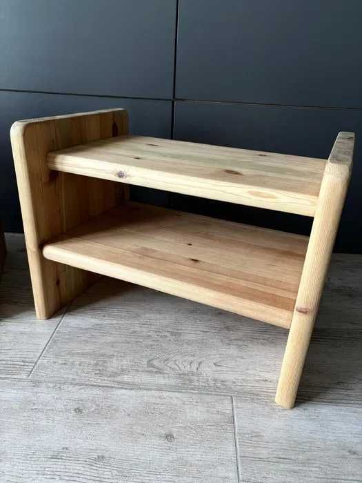 Stoliki nocne, drewniane, styl skandynawski