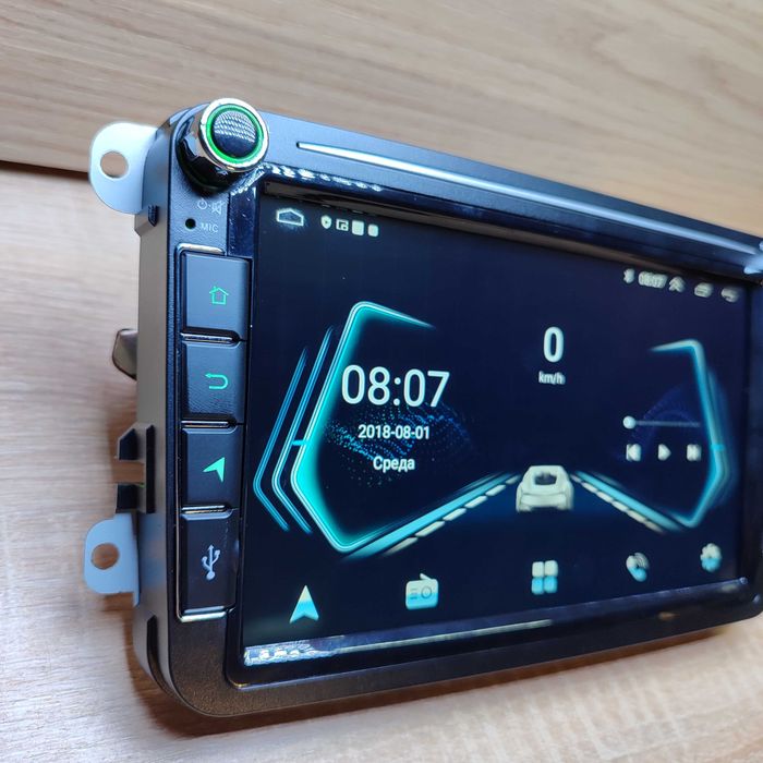 Штатна магнитола Skoda Octavia A5 + рамка