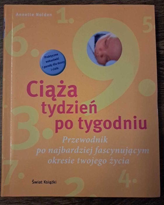 Książka - Anette Nolden - Ciąża tydzień po tygodniu