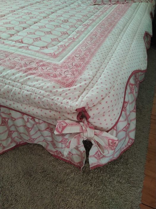 Colcha com aquecimento fino