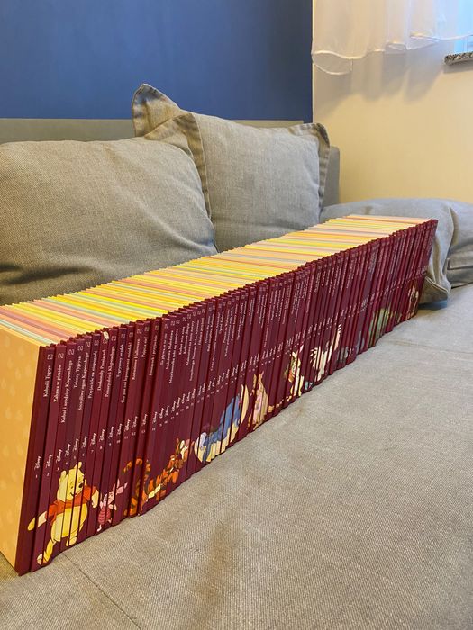 Kolekcja książek Kubuś Puchatek 100 szt