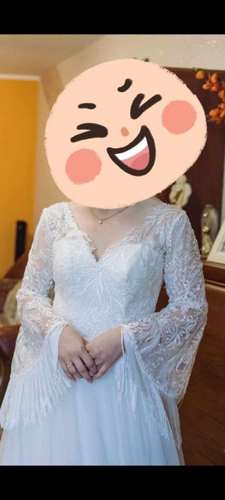 Suknia ślubna Boho s/m