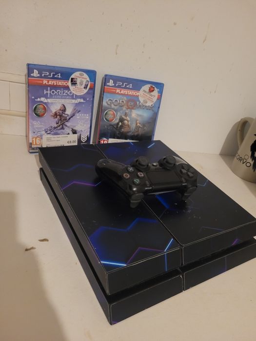 Ps4 500gb com 2 jogos