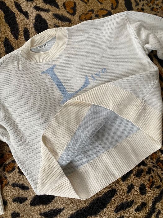 Білий светр Goldi майже новий