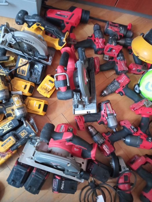 Makita DeWalt Milwaukee Bosch Ridgid