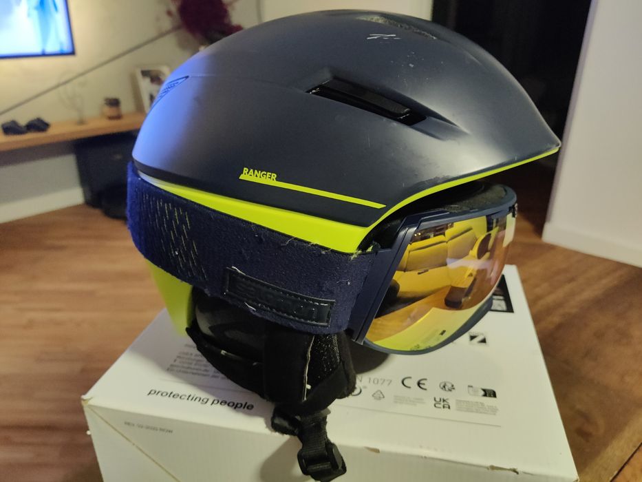 Gogle + Kask narciarski snowboardowy SALOMON L/XL +