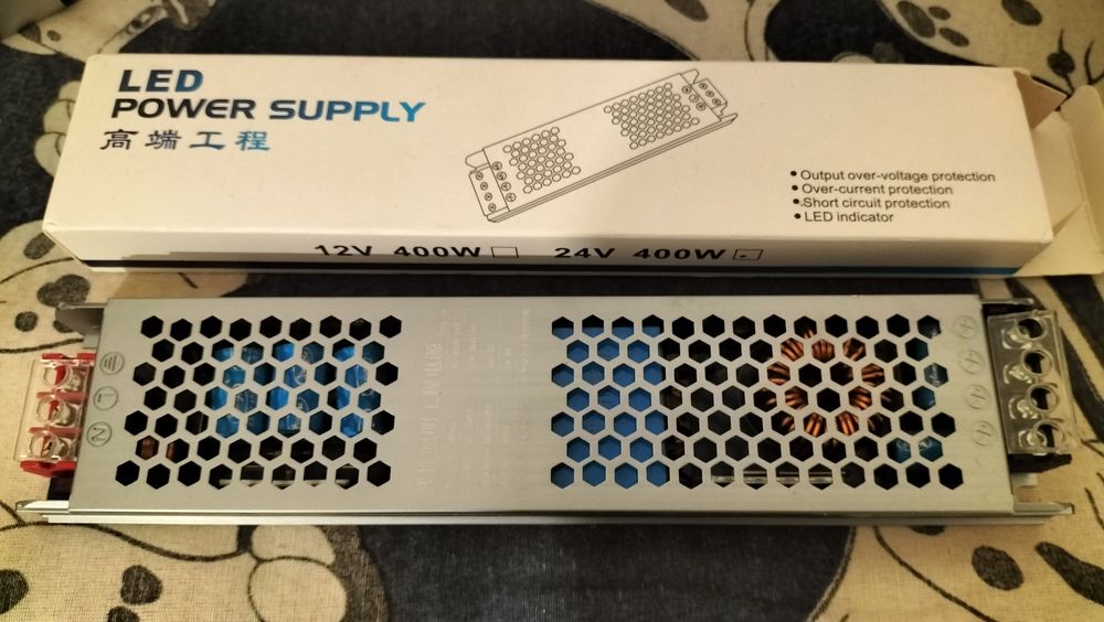 Блок живлення драйвер для LED. 24в 400вт