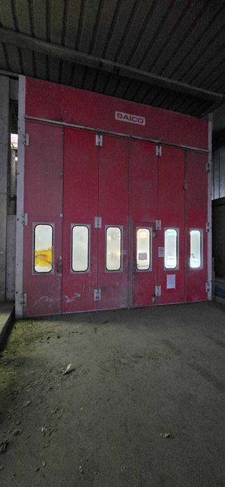 Kabina komora lakiernicza przemysłowa duża 18m