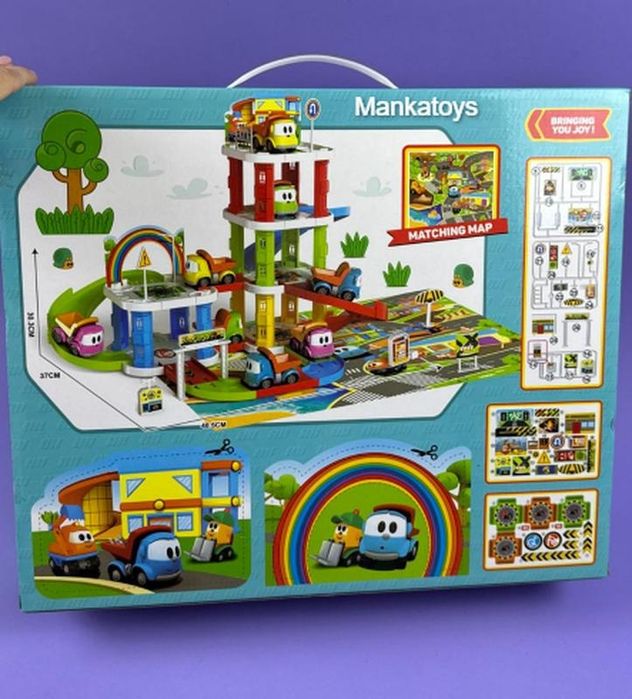 Ігровий набір Star toys Паркінг «Вантажівка Лева та Лея» 5710