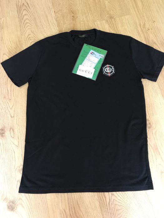 Koszulka czarna damska t-shirt gucci