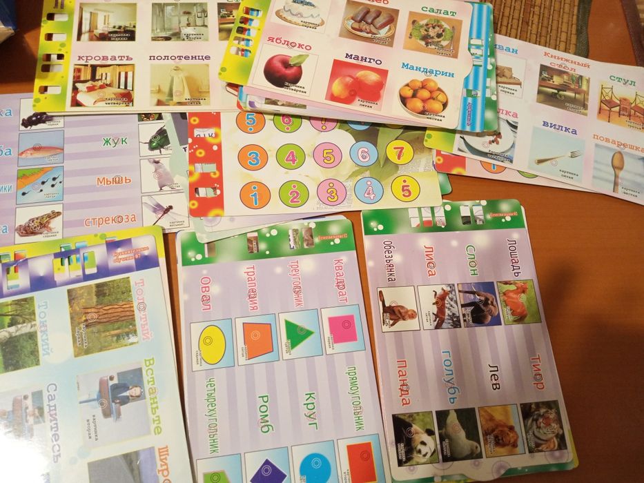 Настільні ігри, тематичні картки