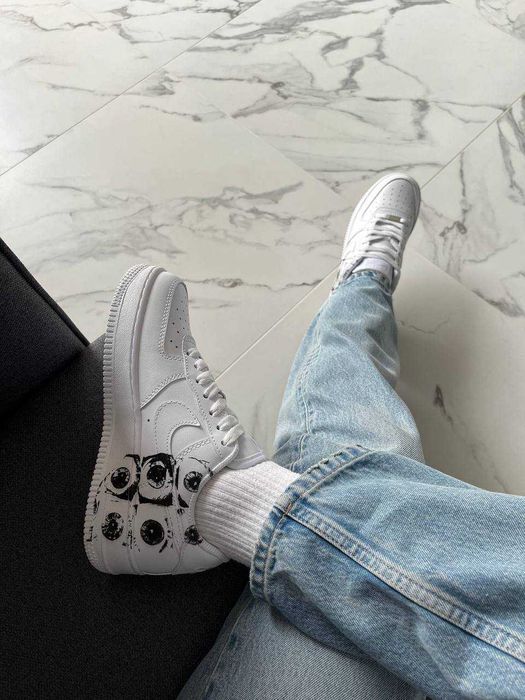 Кросівки Nike Air Force 1 x Comme des Garçons Supreme premium