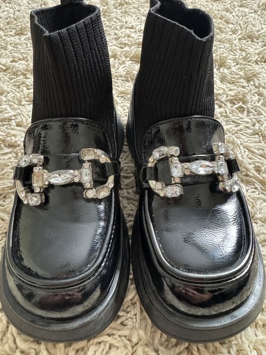 Осінні черевички для дівчинки розмір 30(20см)