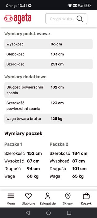Narożnik Aruba Agata Meble