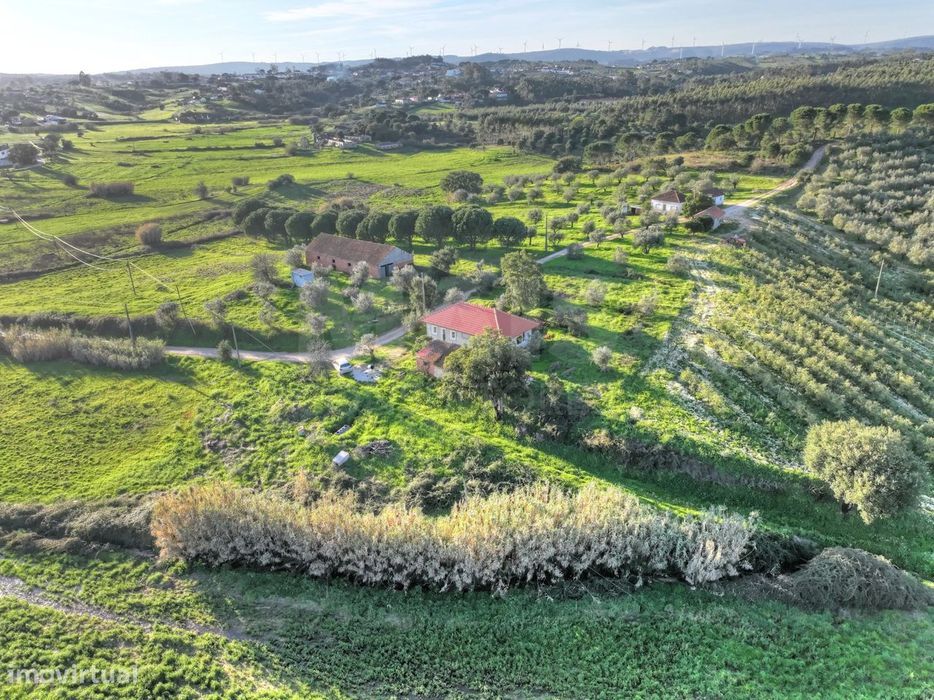 Moradia T2+1 c/ Anexo & Armazém em Lote de 7.600m2