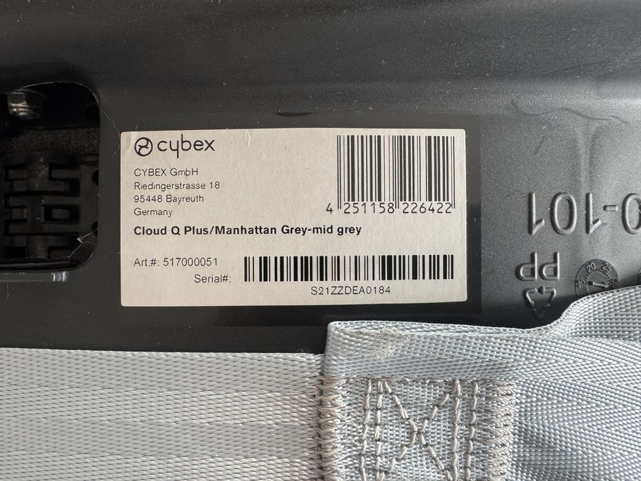 Cybex cloud Q plus nosidełko fotelik