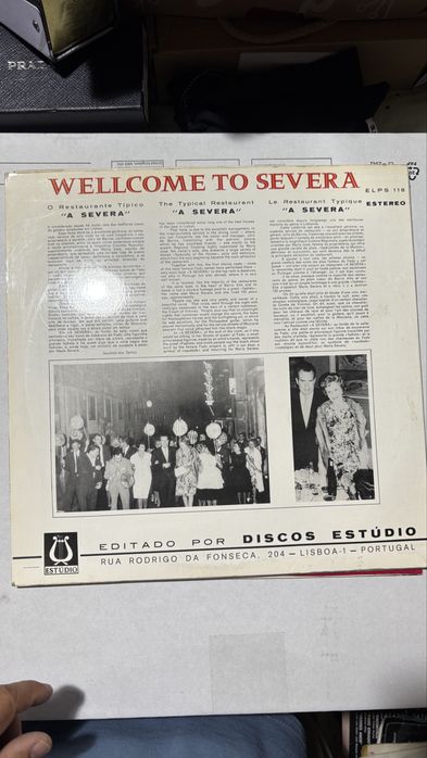 Disco vinil LP Folclore fado da Severa