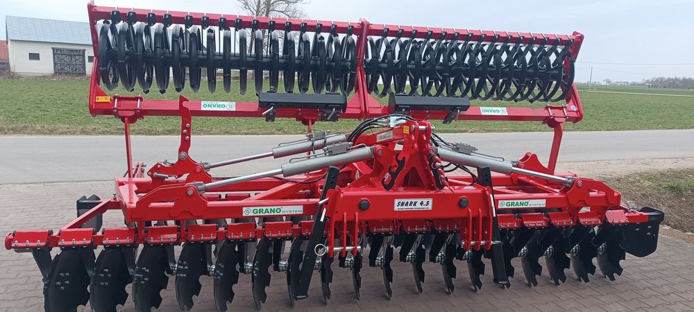 Brona talerzowa 4 m 4.5 lub 5 m GRANO System Janpol UniTech zamiana