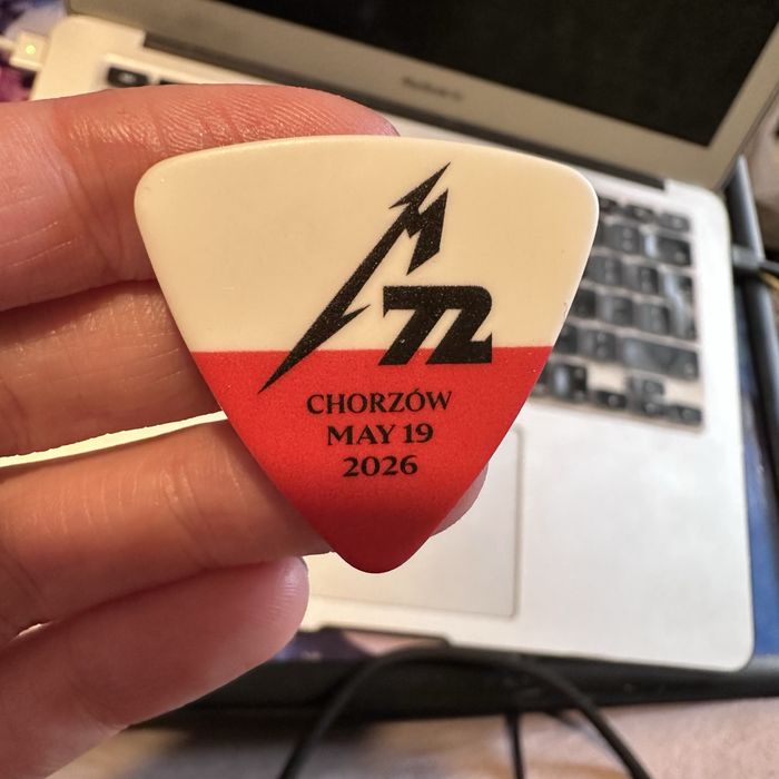 Kostka Metallica gitarowa Chorzów koncert