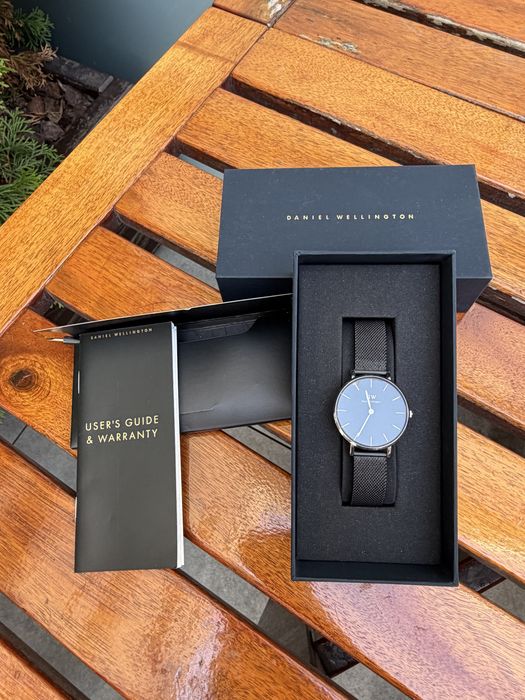 Zegarek damski Daniel Wellington Petite czarny tarcza 28 mm