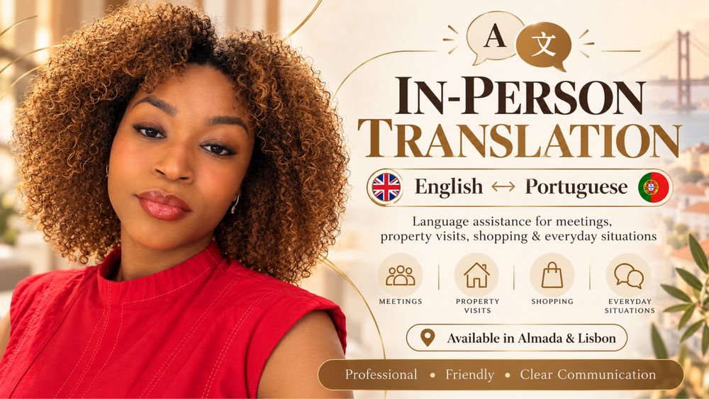 Need Help Communicating in Portugal?  English–Portuguese In-Person Language Assistance