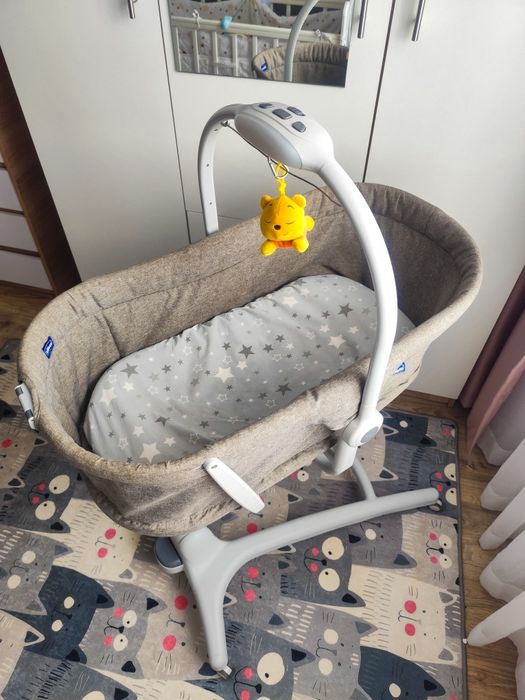 Ліжечко-стільчик Chicco Baby Hug Air 4 в 1, люлька