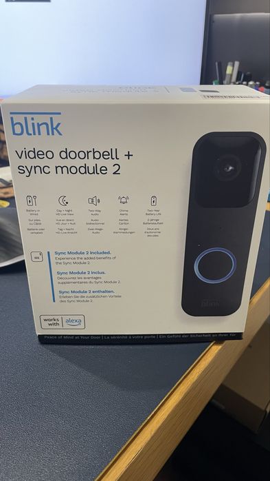 Blink Video Doorbell com Sync Module (video porteiro)