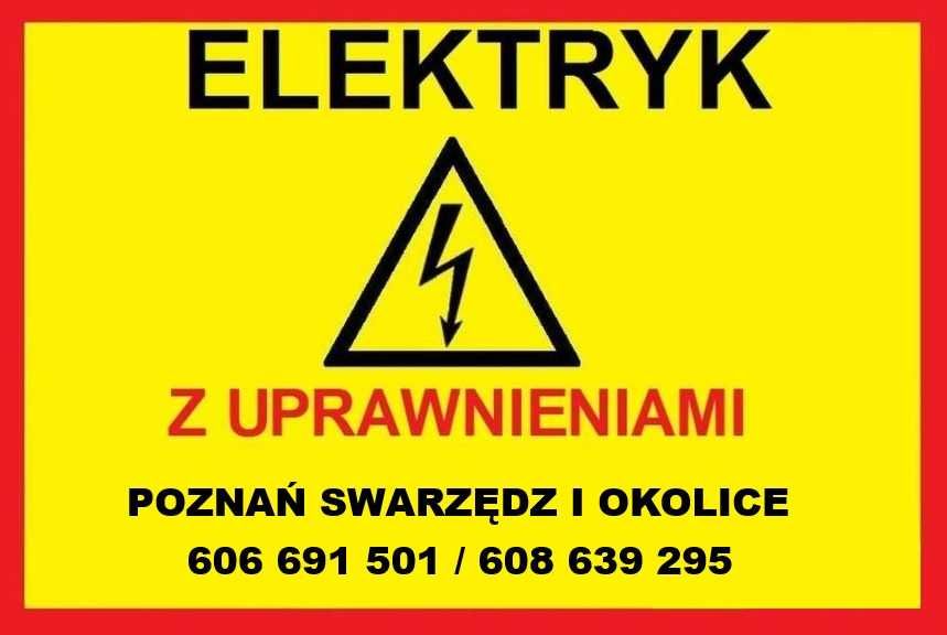 Elektryk  Instalacje  Serwis  Awarie  Montaże  Podł. Płyty indukcyjnej