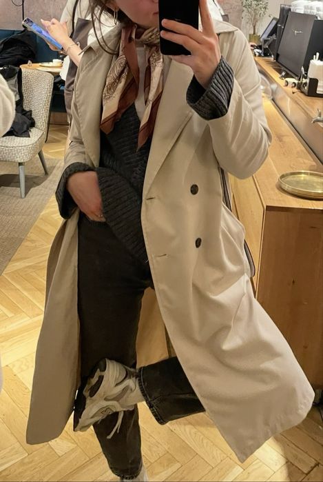 Тренч Stradivarius S