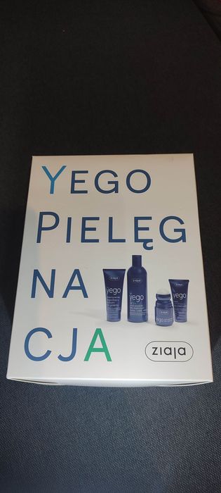 Ziaja zestaw 4 kosmetyków dla mężczyzn-yego pielęgnacja krem balsam