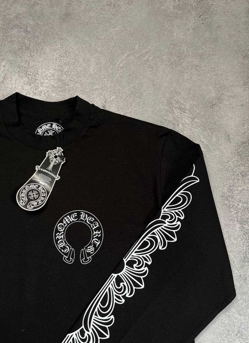 Лонг слив chrome hearts