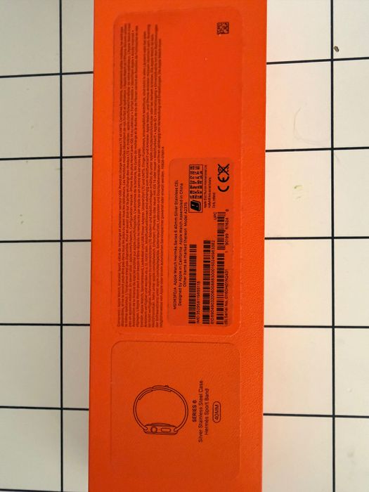 Apple Watch 6 40 mm Hermes Stalowy GPS/Cellular