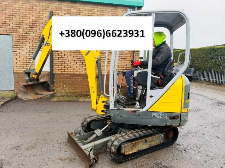 Міні Екскаватор WACKER NEUSON ET16 *2019 РІК* 364 мотогодини
