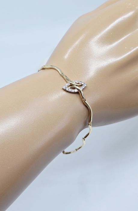 Złota bransoletka próba 585 14k