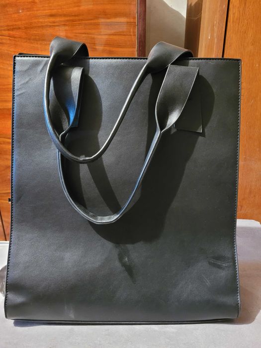 Czarna torba shopperka - Reserved