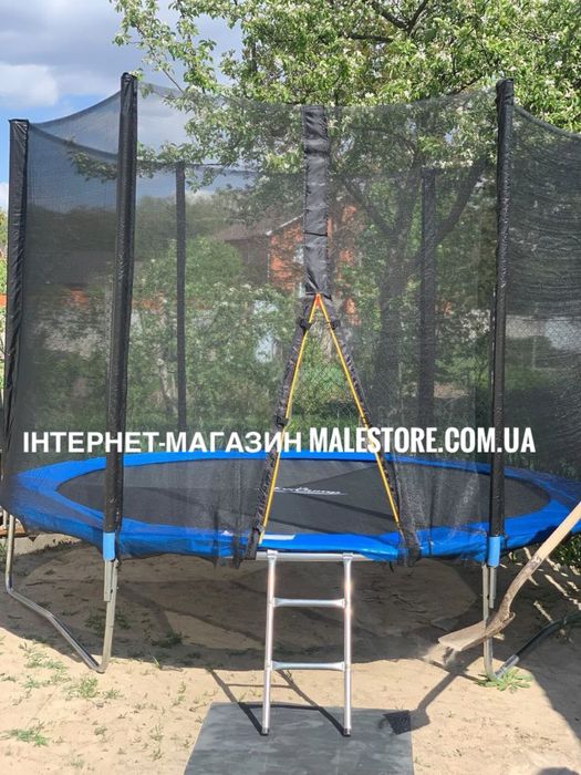 Батут дитячий SkyJump (Польща, до 120 кг ) 252 см. 8 ft.