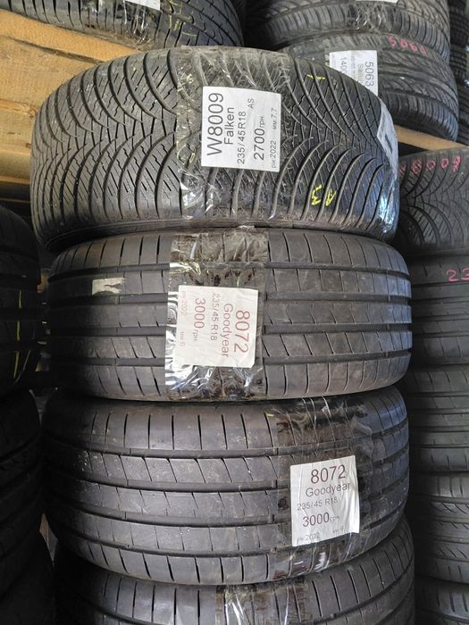 Продам б/у колеса 235/45 r18