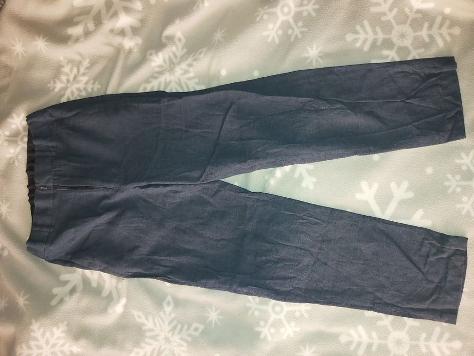 Spodnie eleganckie slim fit, 158