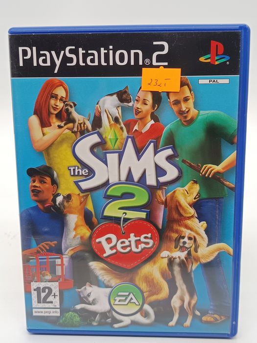 gra the sims 2 pets sony playstation 2 (ps2)