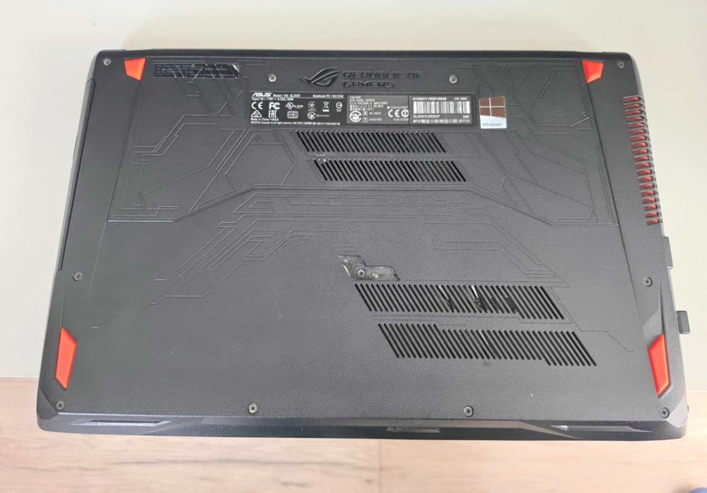 Asus GL553VD | 24 GB RAM | SSD 512 GB + HDD 1 TB | Gotowy do pracy