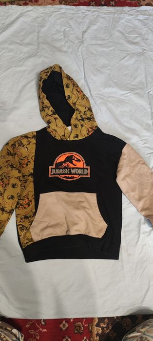 Худі з динозаврами на хлопчика 134