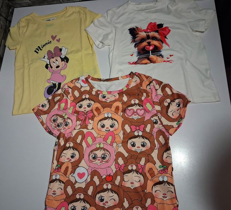 Paka ubran dla dziewczynki 116-122