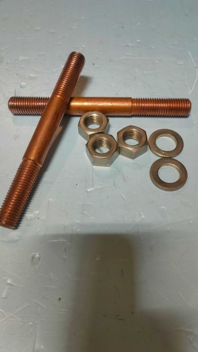 Śruby miedziane M16X160