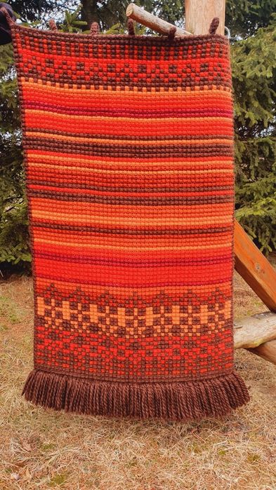 Kilim, gobelin wełniany z podszewką