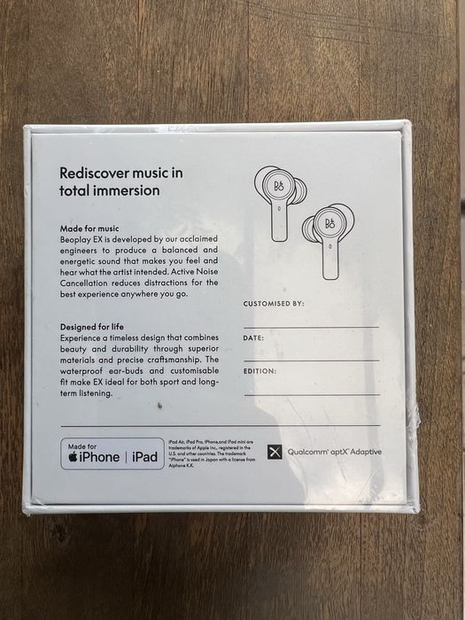 Auriculares Beoplay EX SE Black Anthracite