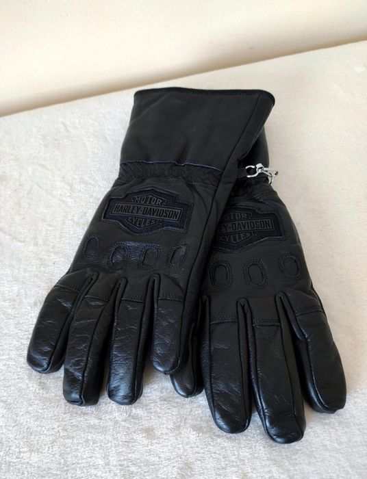 Rękawiczki skórzane Harley Davidson S