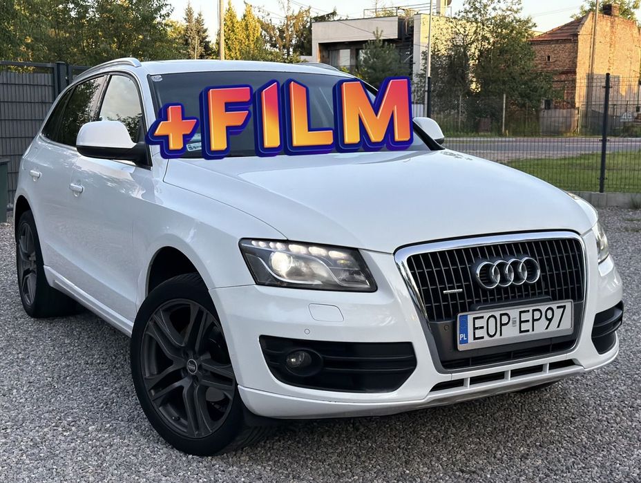 Audi Q5 2.0 Benzyna ! 230KM ! Napęd 4x4 ! Szklany Dach ! Skóra ! Hak ! 20 cali