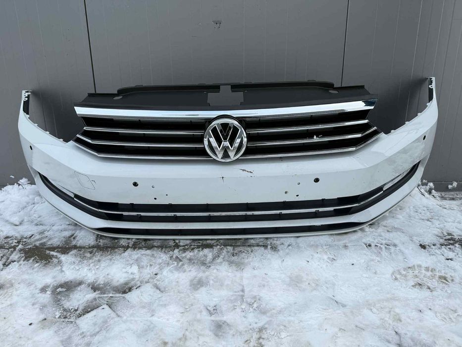 Vw Passat B8 Zderzak Przód Przedni Halogeny PDC L0K1 15-19